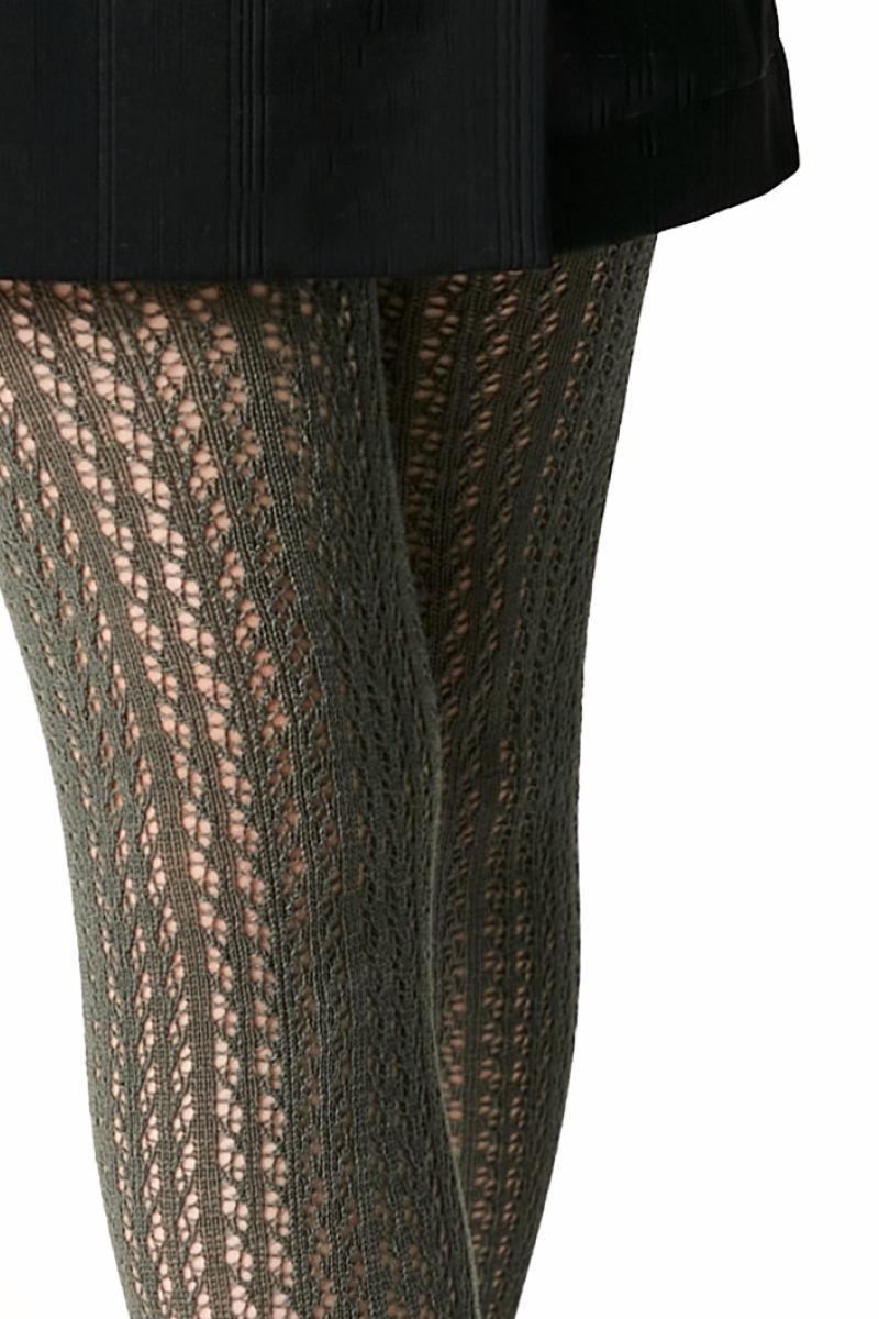 Conte-Kids Cotton Tights Miss 618 - Mesh Pattern