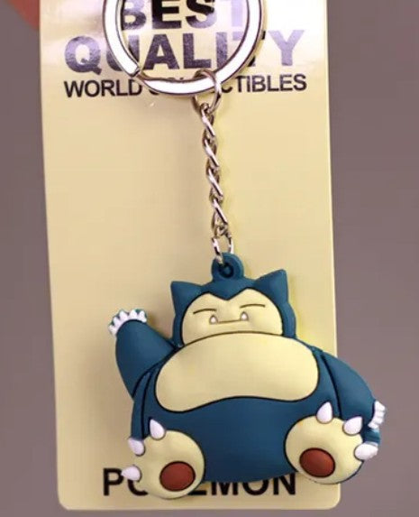 Snorlax Keychain