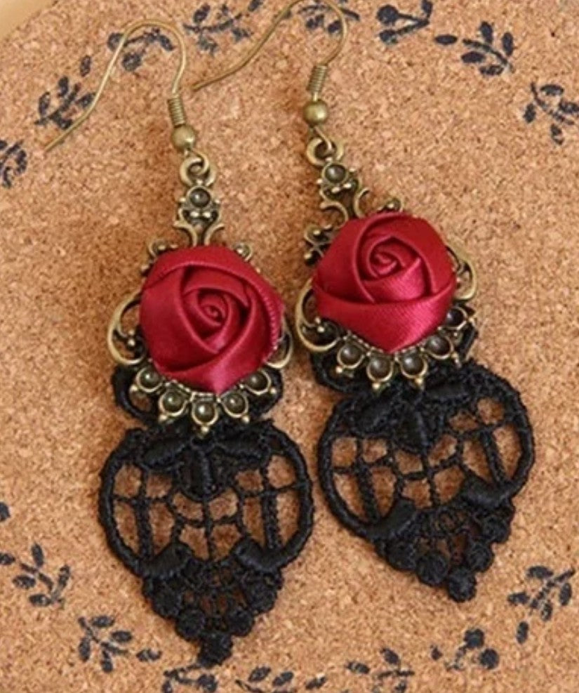 Rose Earrings