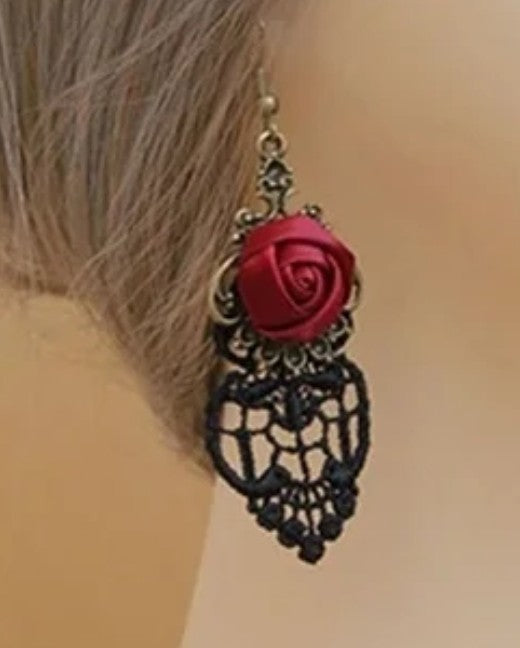 Rose Earrings