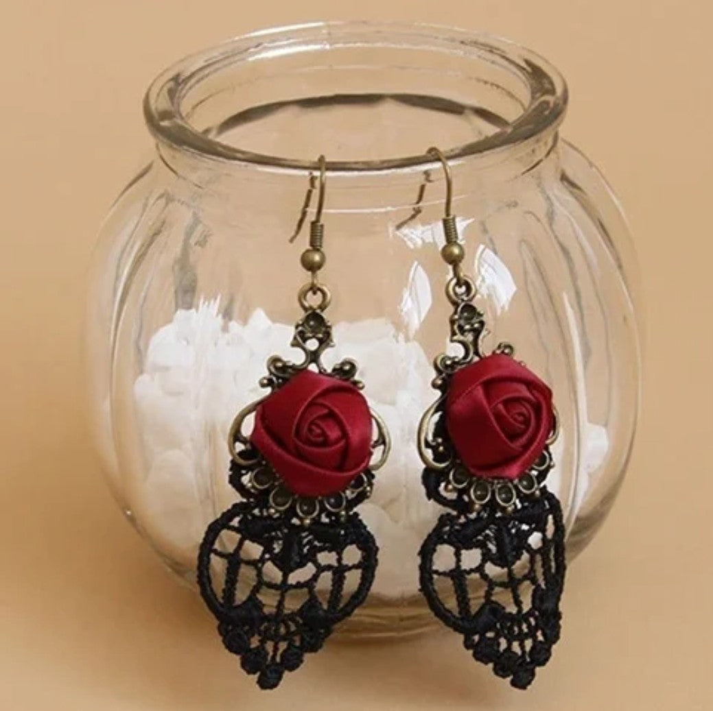 Rose Earrings