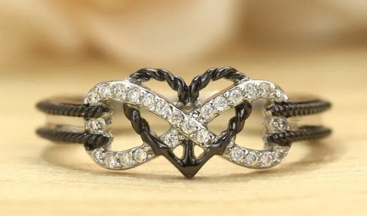 Infinity Heart Ring