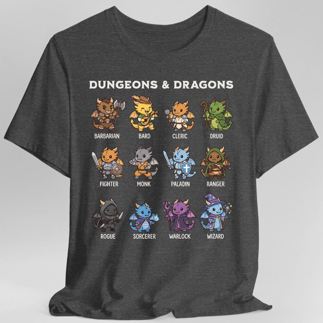 Dungeons & Dragons All Classes T-shirt
