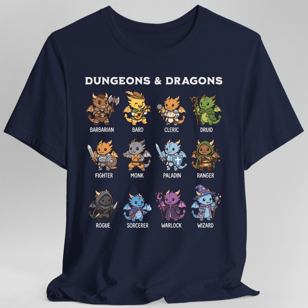 Dungeons & Dragons All Classes T-shirt